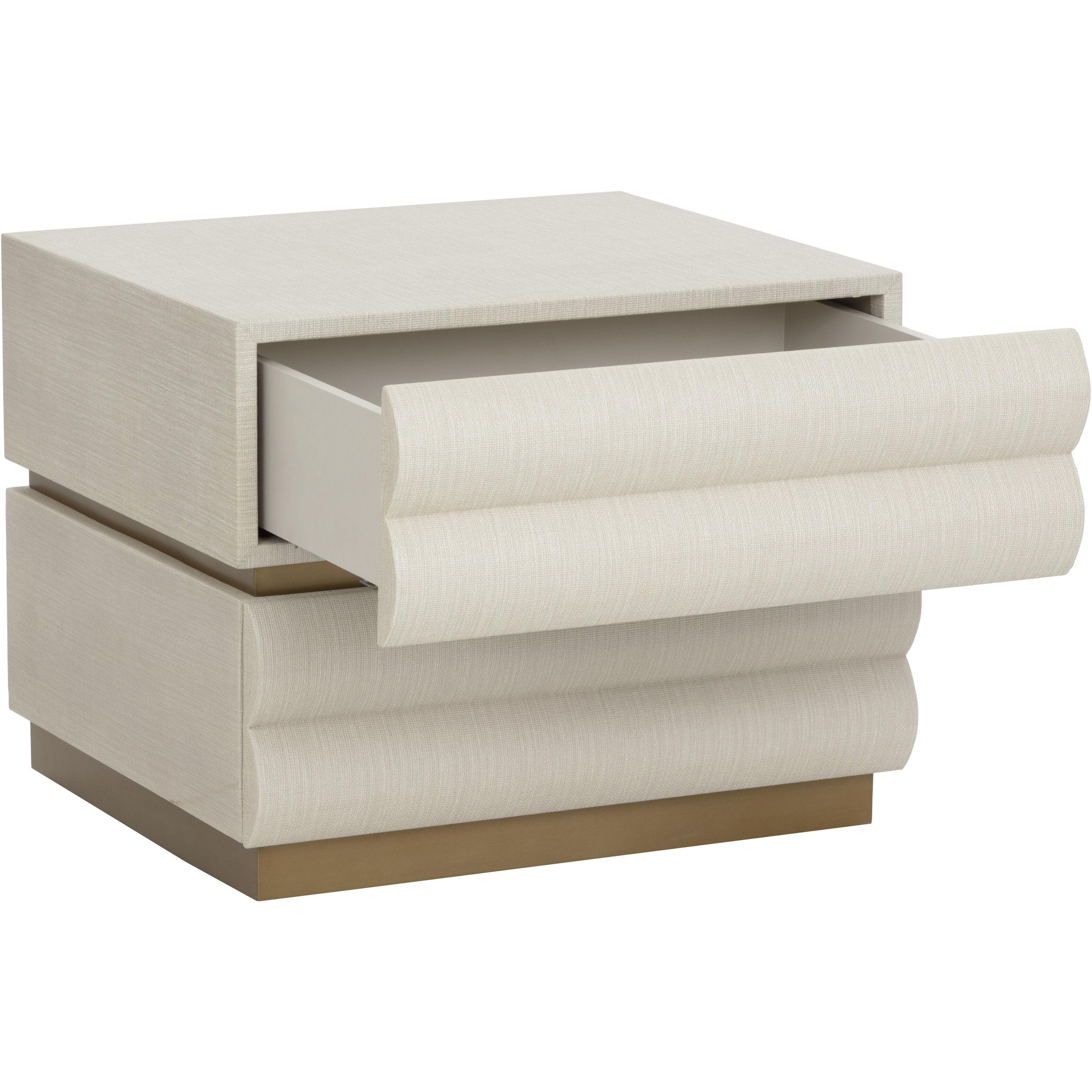 Subira 24 X 21.5 inch Cream Nightstand